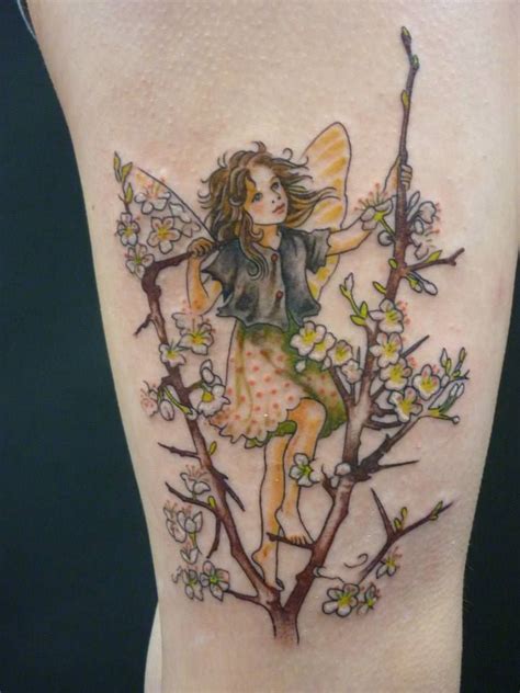 fairy and flower tattoos|More.